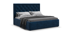 Кровать Босс Классик 180*200 Монолит синий (последний экземпляр)
