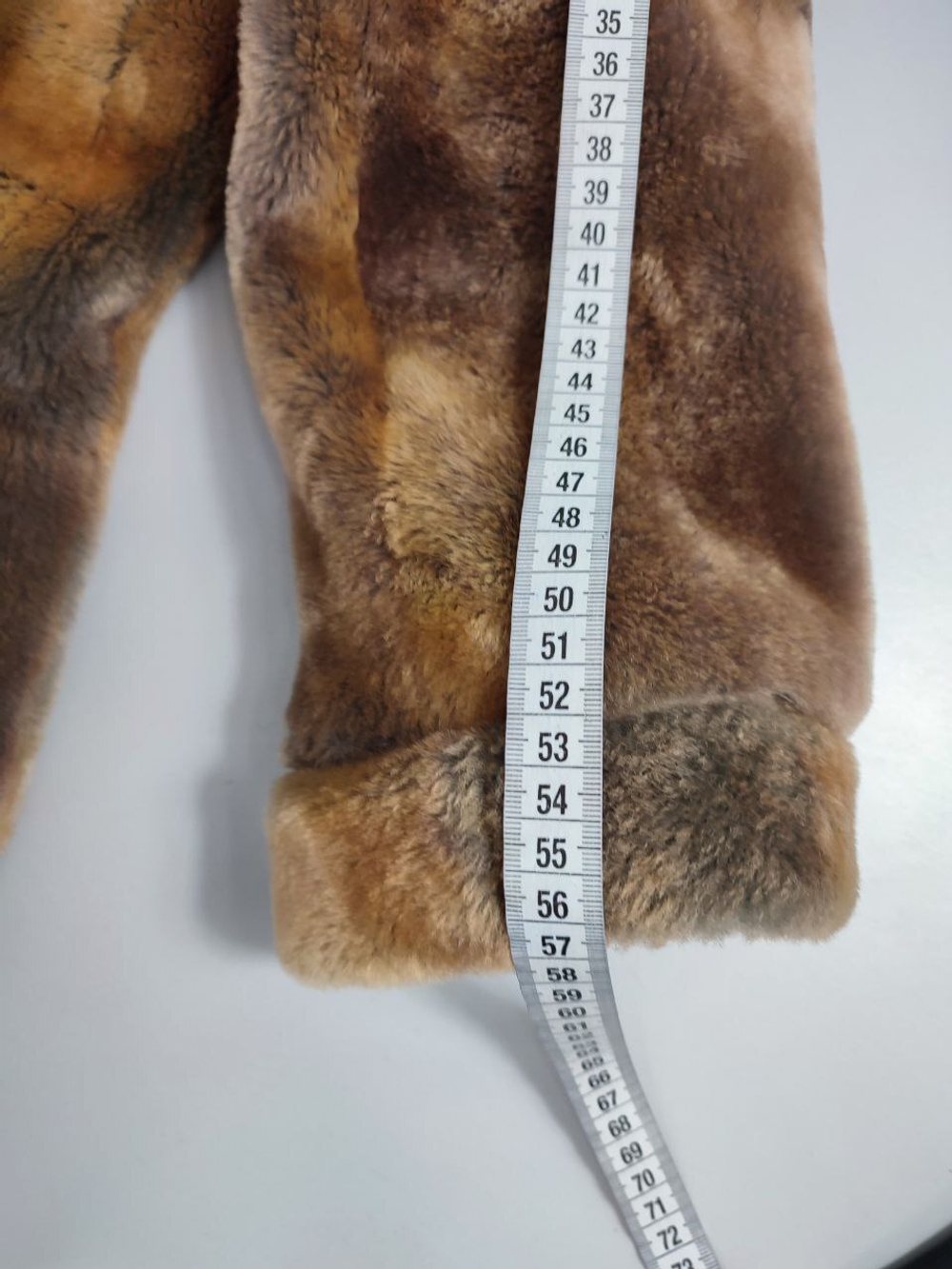 Шуба Vincenzo Grossi натуральная 46 размер