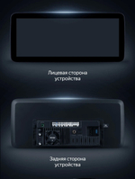 Магнитола BMW 5-серия E60/E61 2003-2009 (ССС) - Teyes LUX ONE 360 монитор 12.3" 2K QLED на Android 10, 6/128Гб, CarPlay, 4G SIM-слот, 4 камеры в комплекте