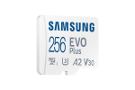 Карта памяти Samsung microSDXC EVO Plus Class10 UHS-I U3 (160MB/s) 256GB + ADP (EU)