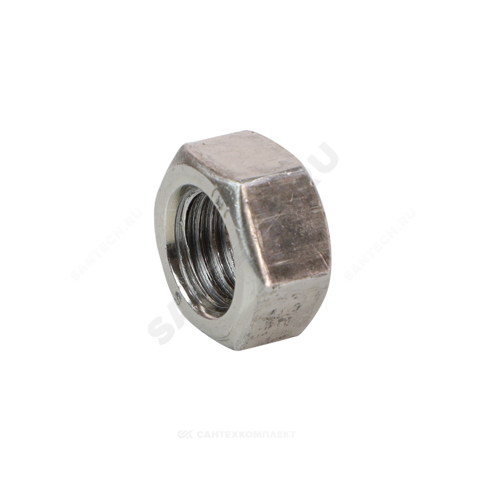 Гайка стальная М22 к.п. 5 шестигранная вес DIN 934 (5915/5927)