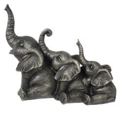 GAEM Фигурка декоративная "Слоны", L22,5 W11 H17,5 см