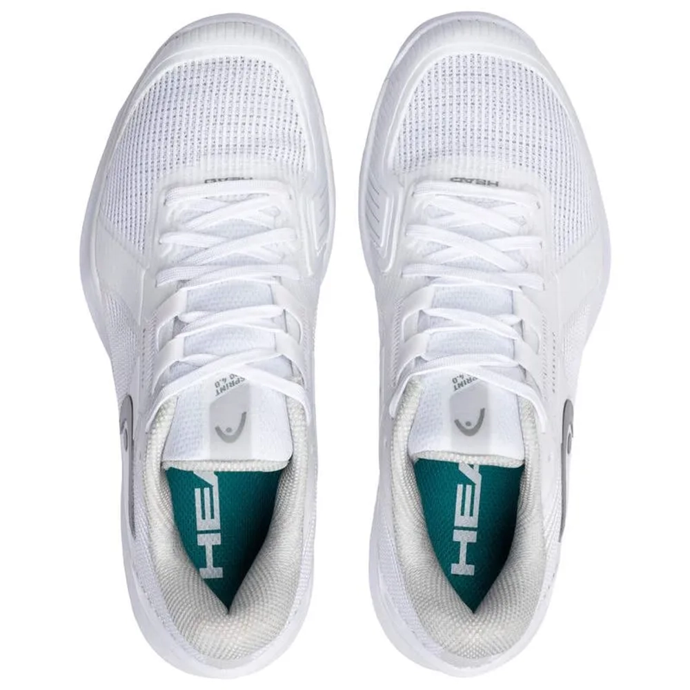 Женские теннисные кроссовки Head Sprint Pro 4.0 Grass - white/grey