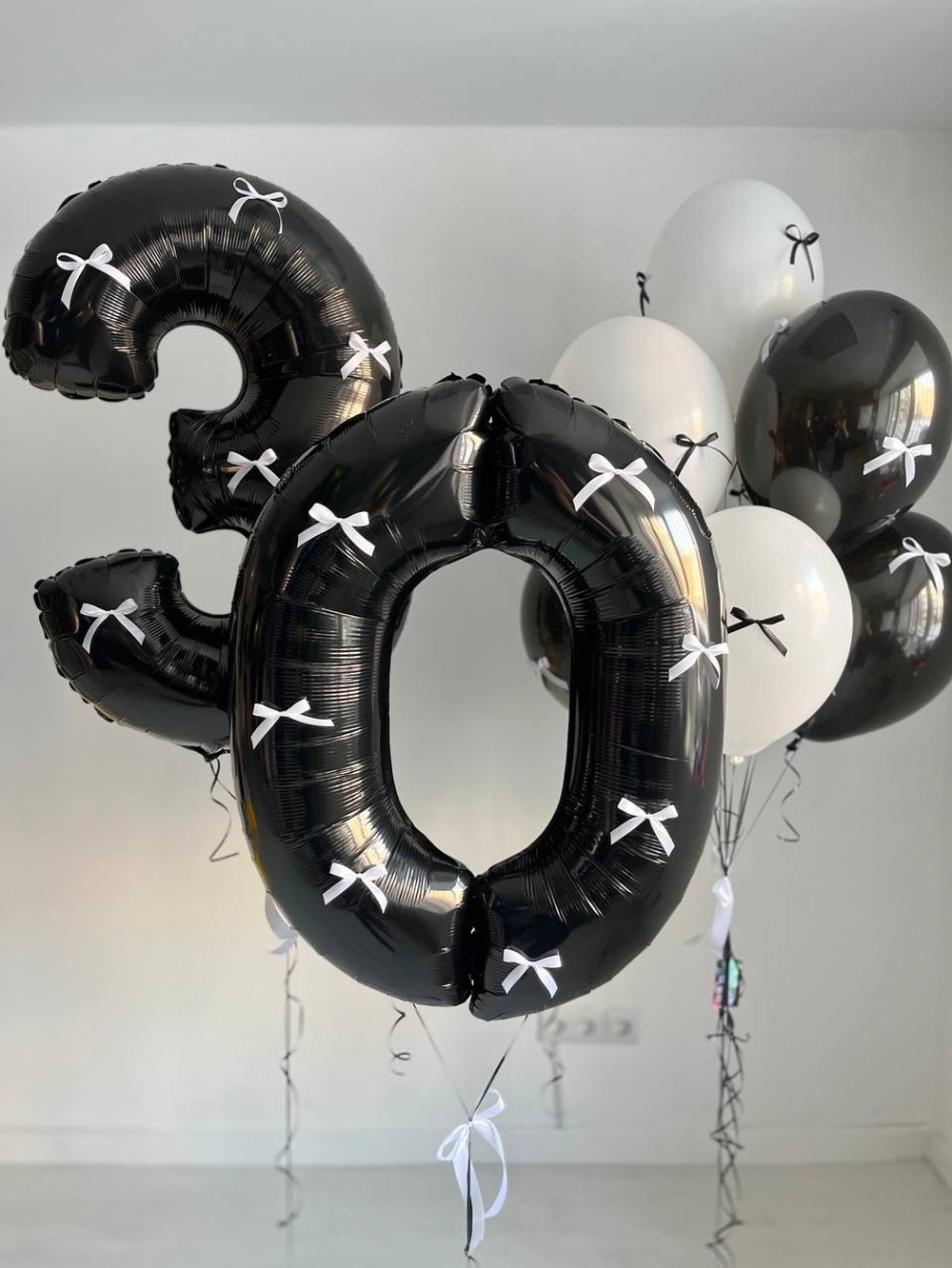 Воздушные шары на 30 лет №2780