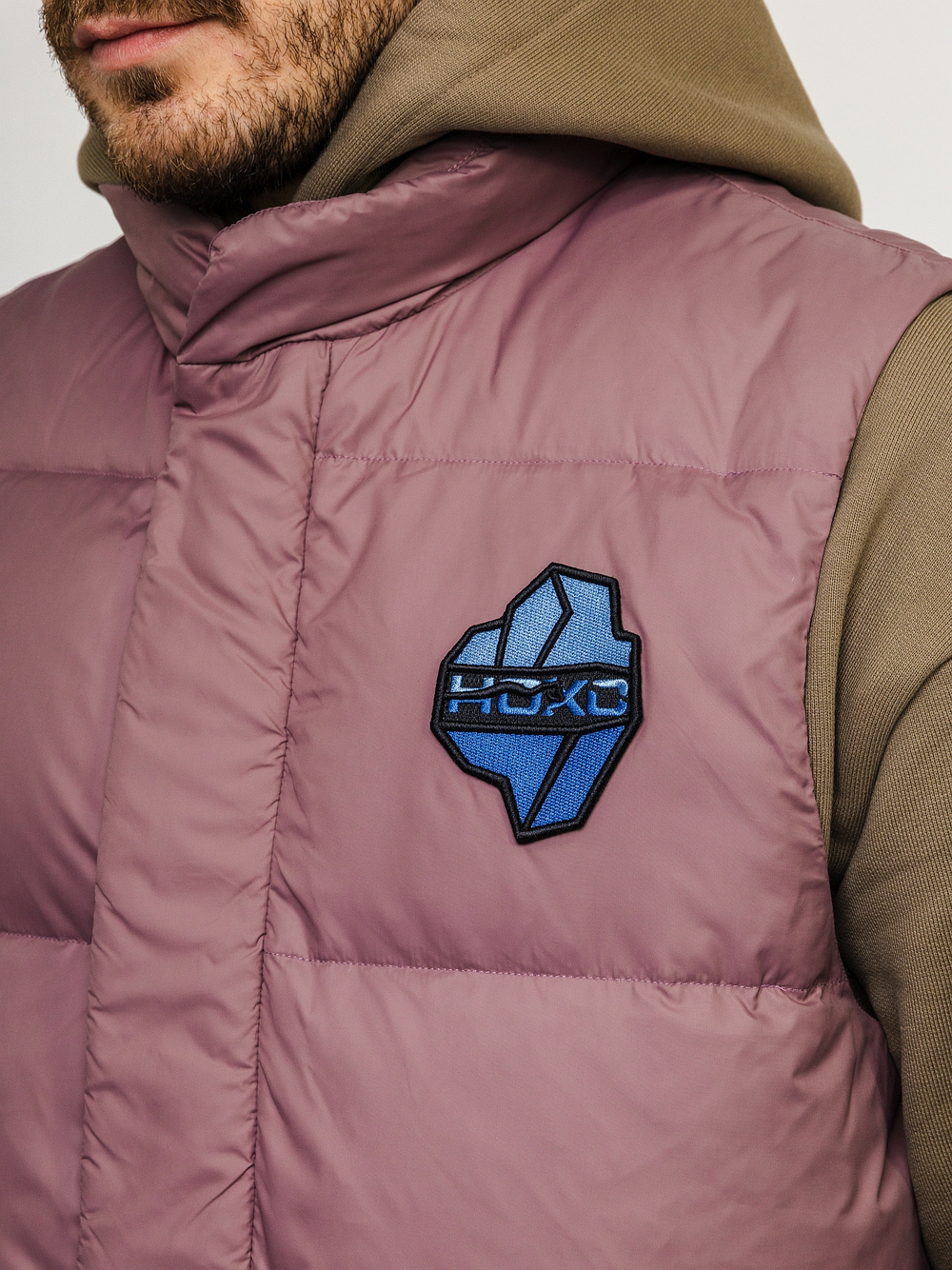 Жилет "НОХО" утеплённый, унисекс, цвет "Лиловая дымка"