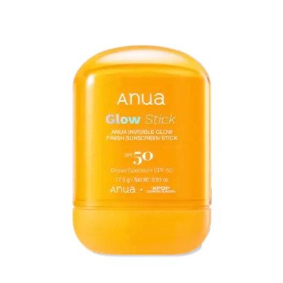 Стик солнцезащитный Anua Invisible Glow Finish Sunscreen Stick SPF50+ 18г