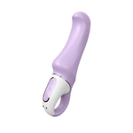 Сиреневый вибратор Satisfyer Charming Smile - 18,5 см.