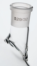 Колба трехгорлая круглодонная, 10000 мл, шлиф 29/32-45/40-29/32