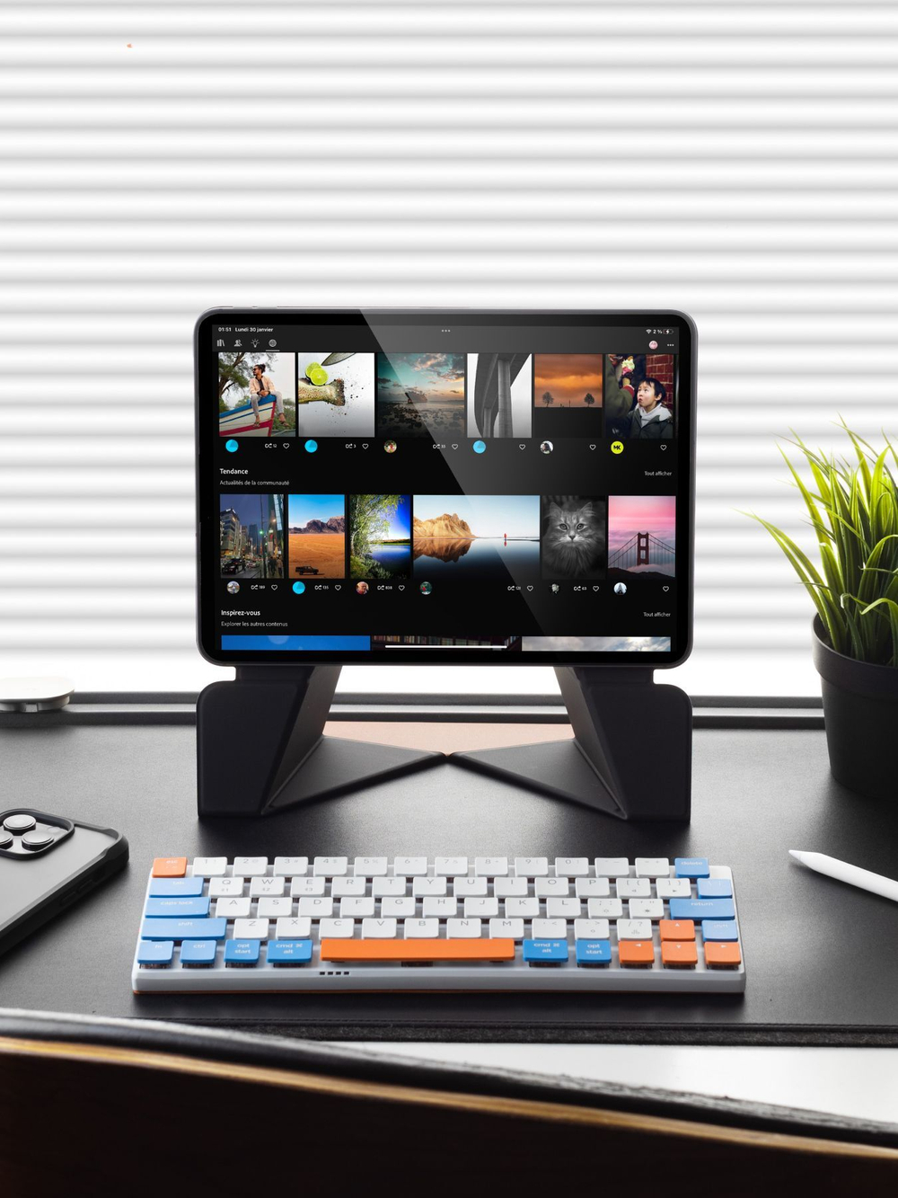 Чехол-подставка трансформер Snap Float Folio для iPad Pro 12.9"