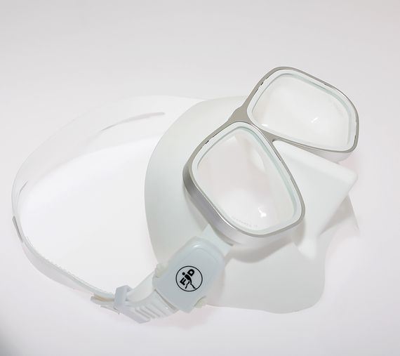 Маска FanDiver F299 с алюминиевой рамкой белый