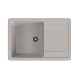 Мойка ML-GMS15 СТАНДАРТ с крылом, светло-серый (310), 640*505*185мм