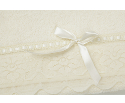 Полотенце 110х150 Old Florence Buratto бежевое