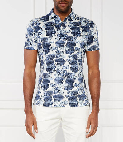 Поло Stenstr\u00f6ms - голубой(440135 2580)