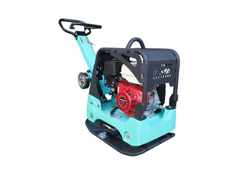 Виброплита реверсивная GIKS PHC-210H PRO гидравлика - [210 кг / 37 кН / Honda GX270] ручной старт