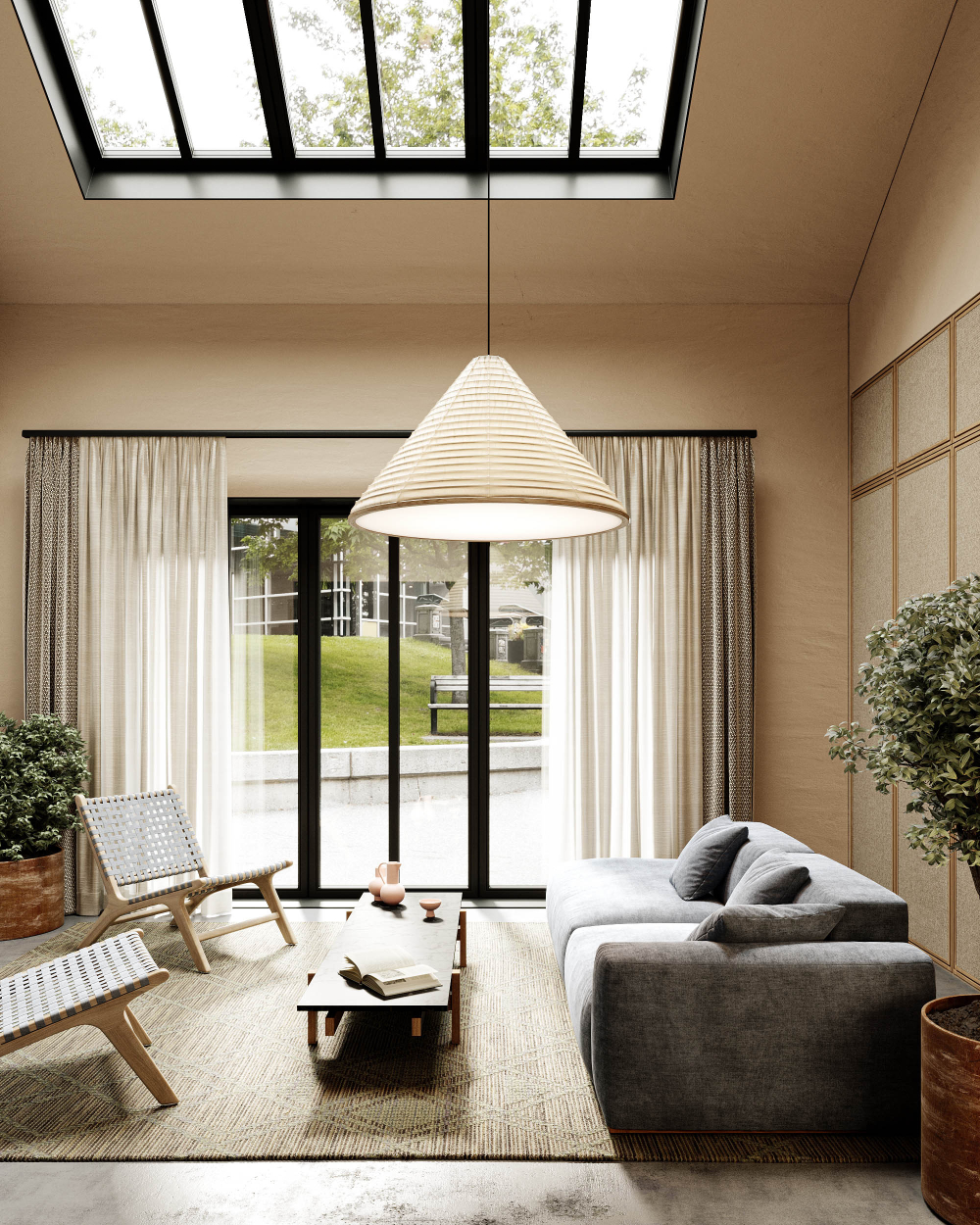 3-х местный нераскладной диван с лаундж модулем SAGA 010/005