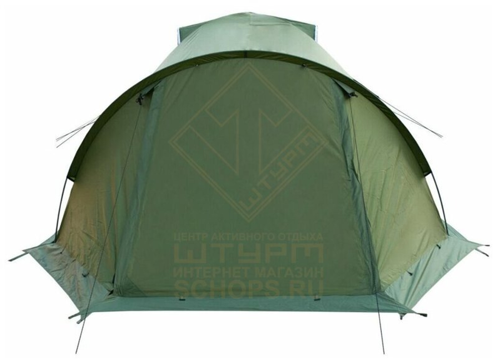 Палатка Tramp Mountain V2 4-x местная, Green
