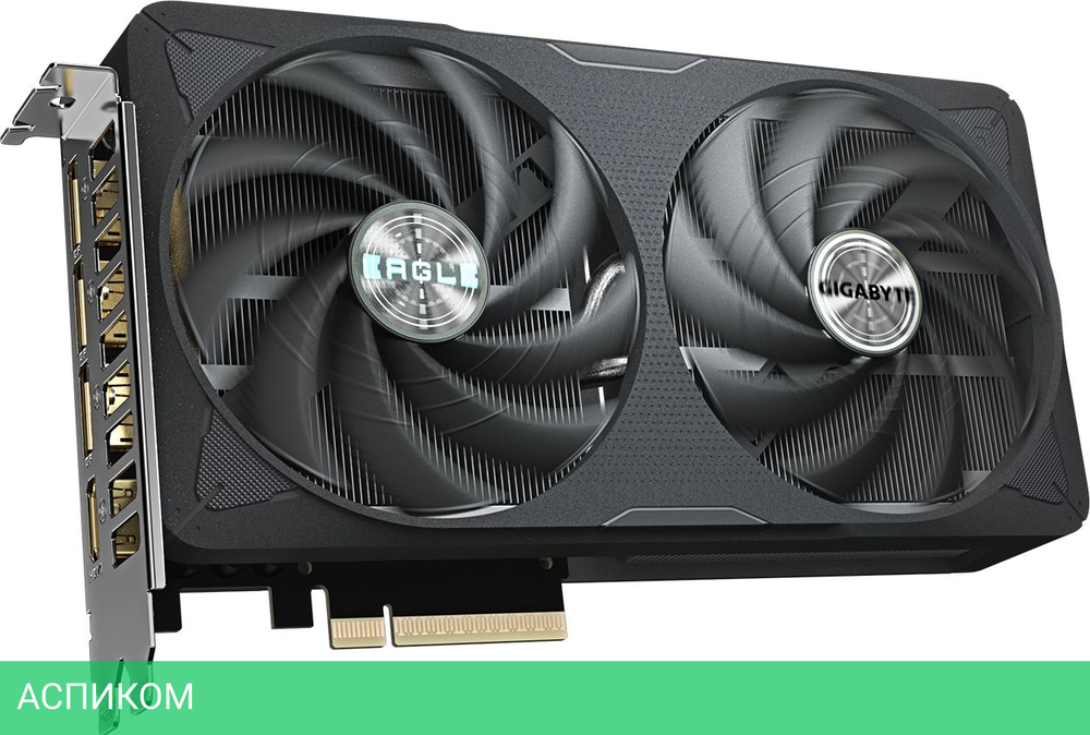 Видеокарта GigaByte GeForce RTX 5060 Ti Eagle OC 8G GDDR7 (GV-N506TEAGLE OC-8GD)
