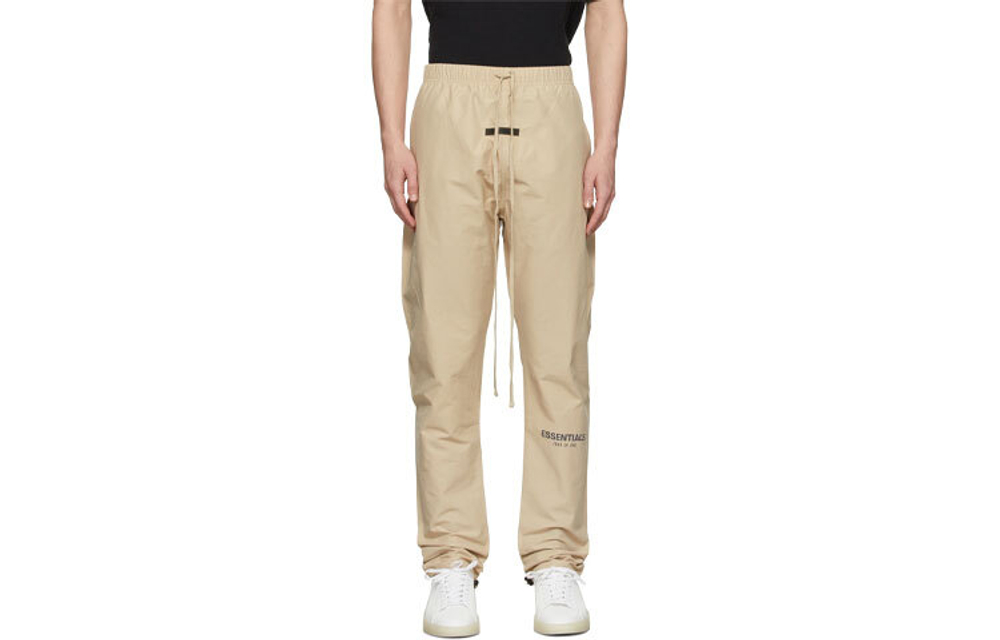 Штаны Fear of God Essentials FW21 Track Lounge Pants Beige/Linen, FOG-FW21-119