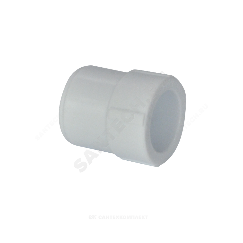 Муфта PP-R переходная белая Дн 25х20 внутр/наруж пайка PRO VALFEX 10002520-PRO