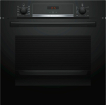 Электрический духовой шкаф Bosch HBA534EB0, 59.4 см, 71 л, 6 режимов, гриль, конвекция, черный