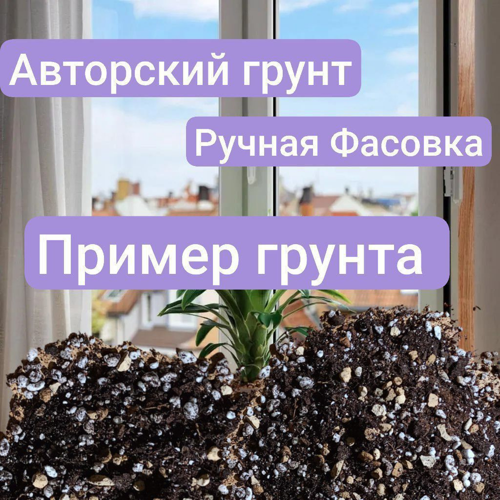 Авторский грунт для Гибискуса(Китайская Роза) 2 литра Универсальный