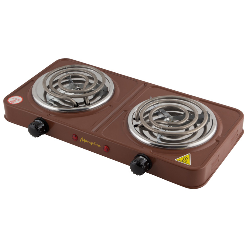 Плитка электрическая Матрена МА-062 коричневый, 2 конф. (006058)