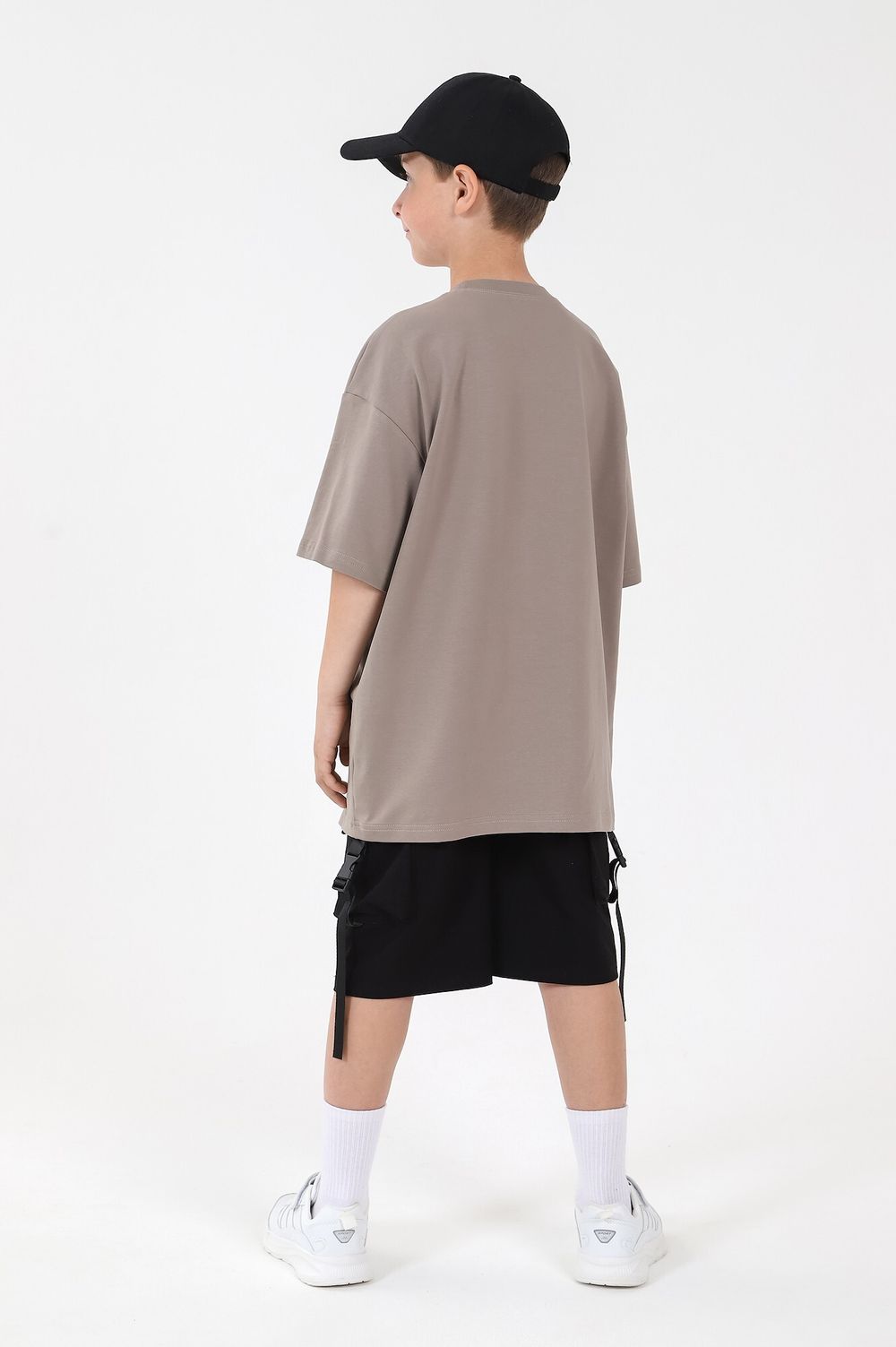 Фуфайка (футболка) для мальчика Леон-1 Виотекс СЕРО-БЕЖЕВЫЙ