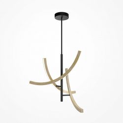 Люстра на штанге Maytoni Wabi MOD428PL-L27BK