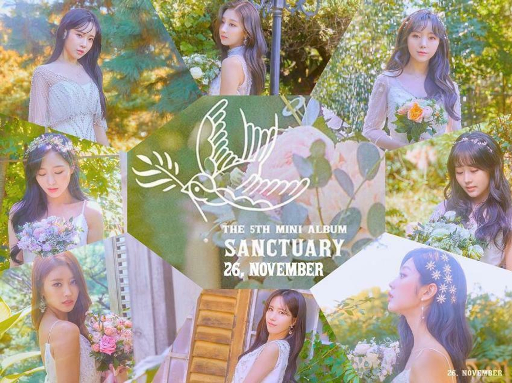 Альбом Lovelyz - Sanctuary 5th Mini LIMITED Edition