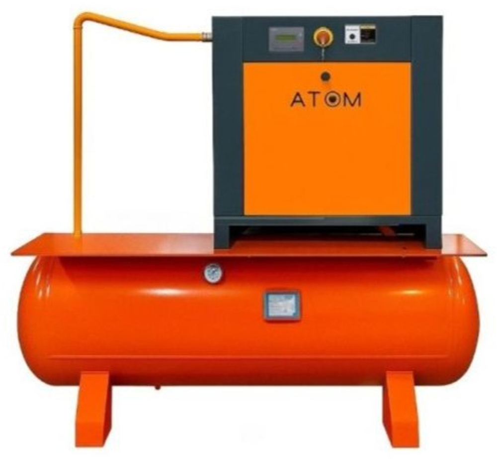 Atom А4Е-270 8 бар IP23 на ресивере 500 литров