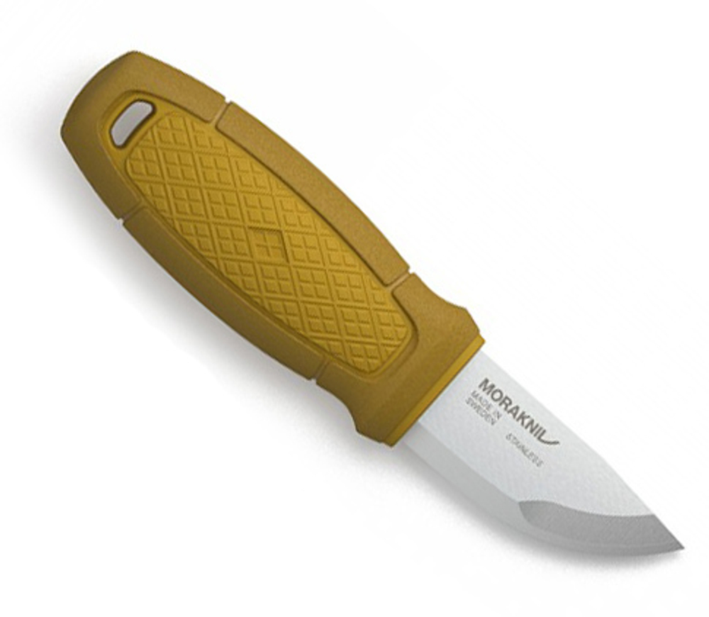 Нож Morakniv Eldris, нержавеющая сталь, желтый