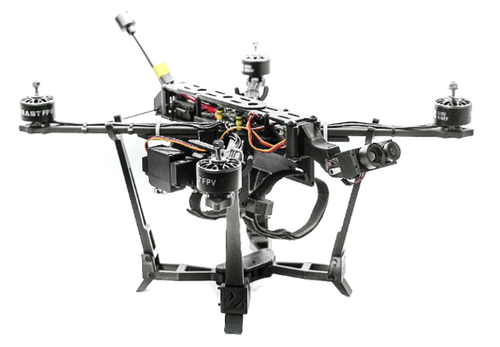 FPV дрон Зверобой с тепловизором 10 дюймов 750MHz 5.8GHz