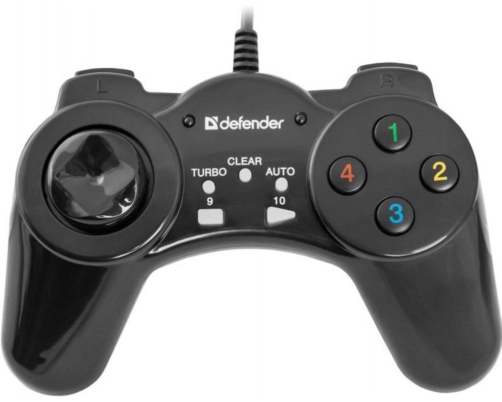 Игровой контроллер Defender Vortex черный