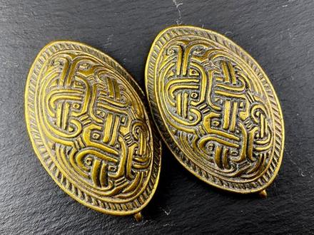 Фибула. Финляндия (пара) 11-12 в.