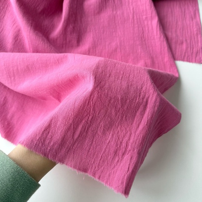 Хлопок "под Лён" Розовый закат