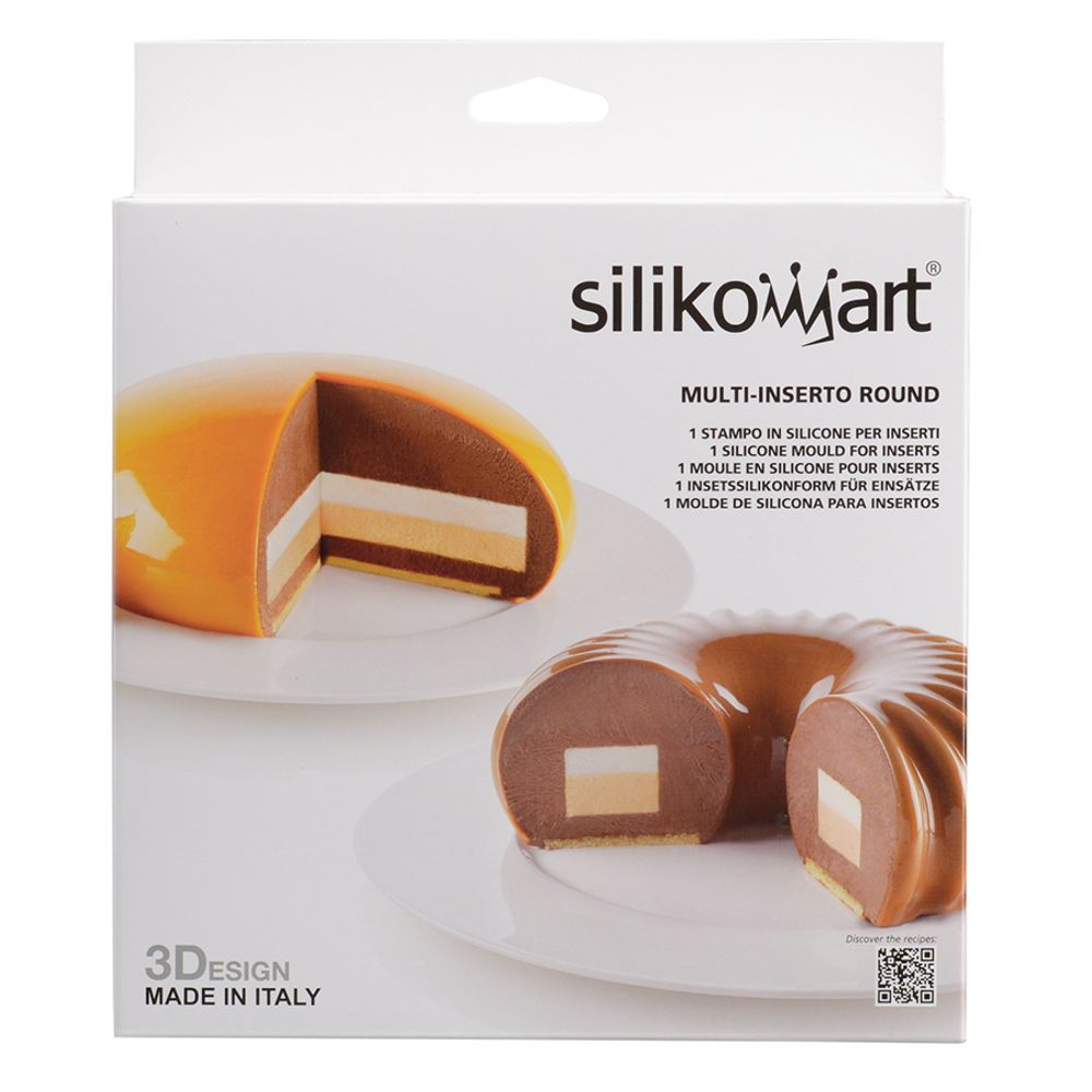 Silikomart Форма для приготовления тортов и пирожных Multi-Inserto Round