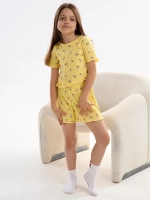 Пижама лапша домашняя с шортами