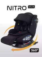 Автокресло RANT UB619 "NITRO Plus" isofix Black группа 0+-1-2-3 (0-36 кг) (2025)