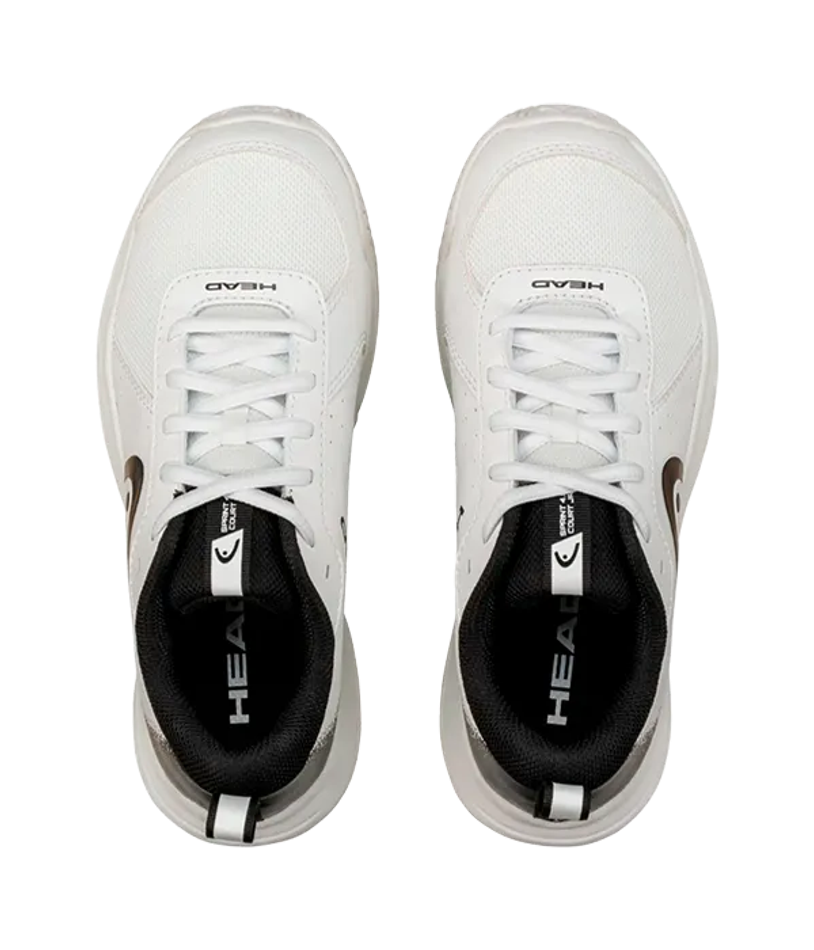 Head Sprint Court 4.0 Юниоры Белый-Черный 2025 Кроссовки