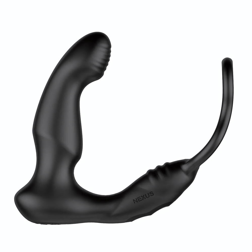 Черный двухмоторный массажер простаты Nexus Simul8 Wave Edition (Цвет: черный)
