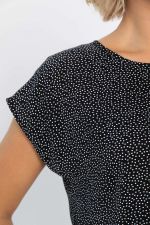 Блуза Милена (черная) Б14303-8М LT Collection