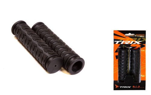 Грипсы TRIX, резиновые, 125мм, черные
