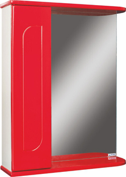Зеркальный шкаф Айсберг Радуга 600 Красный (615х154х700 мм) DA1124HZR