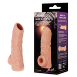 Насадка на фаллос Nude Sleeve реалистичная открытая головка телесная KOKOS NS-001-S