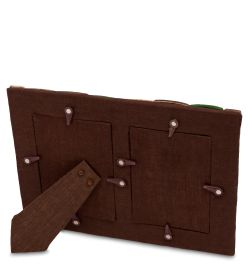 41-004 Фоторамка из кокоса (о.Бали) на два фото