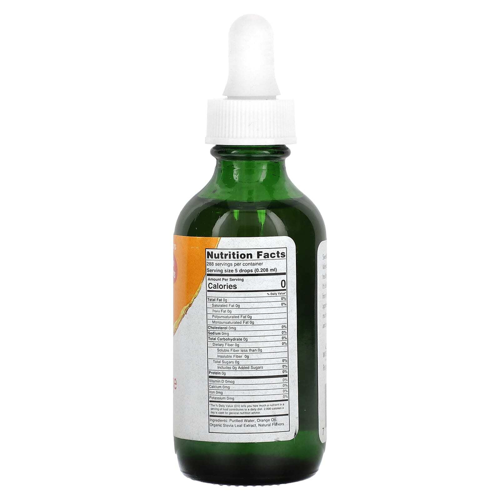 SweetLeaf Stevia, Sweet Drops, валенсийский апельсин, 60 мл (2 жидк. Унции)