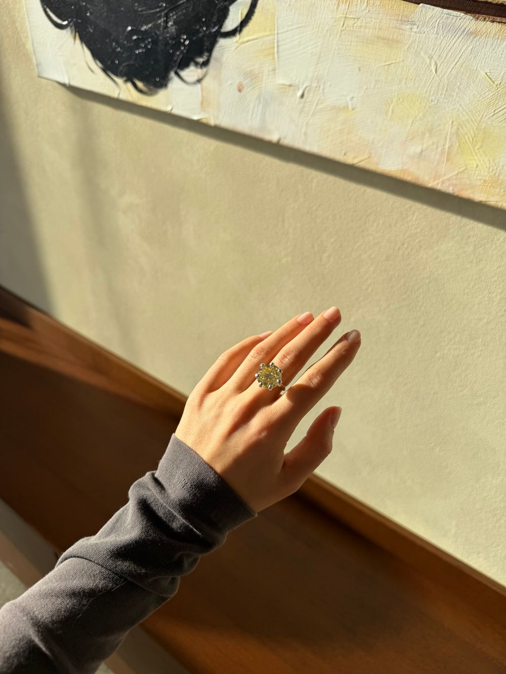 Кольцо Yellow La Princesse