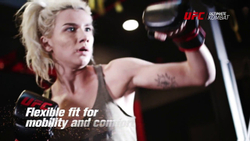 UFC Перчатки MMA для спарринга 8 унций черные L/XL