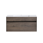 Тумба под раковину Vincea Chiara 1000 подвесная, 1 выкатной ящик soft-close, R.Oak