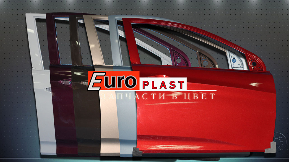 Передние двери Hyundai Solaris 2011-2017